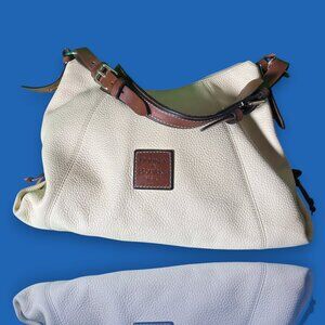 Dooney and Bourke Leather Purse (Cream White)